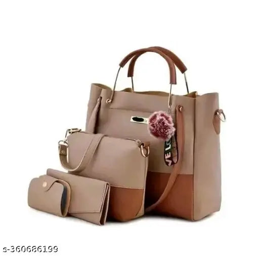 Women Handbags Ladies Purse New For Girls And Top Woman's Contrast