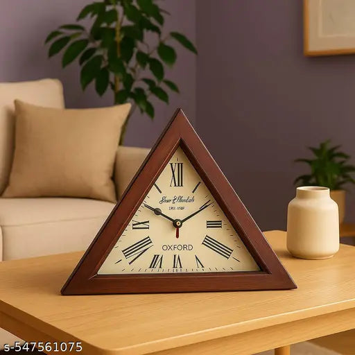 Triangle Designer 12 Iinch Wall Clock