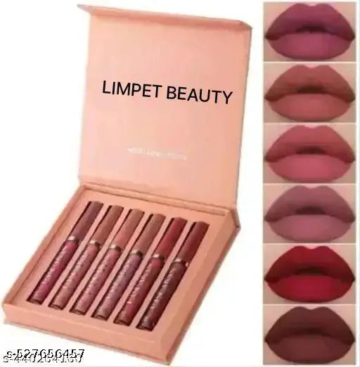 beauty Handaiyan Waterproof Matte Liquid Lipstick Set of 6