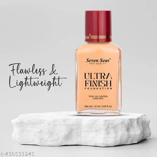 Seven Seas Total Oil Control Long Stay Ultra Finish Foundation