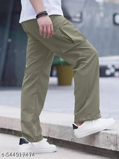 Designer Latest Trending Casual Cargo Pants For Men